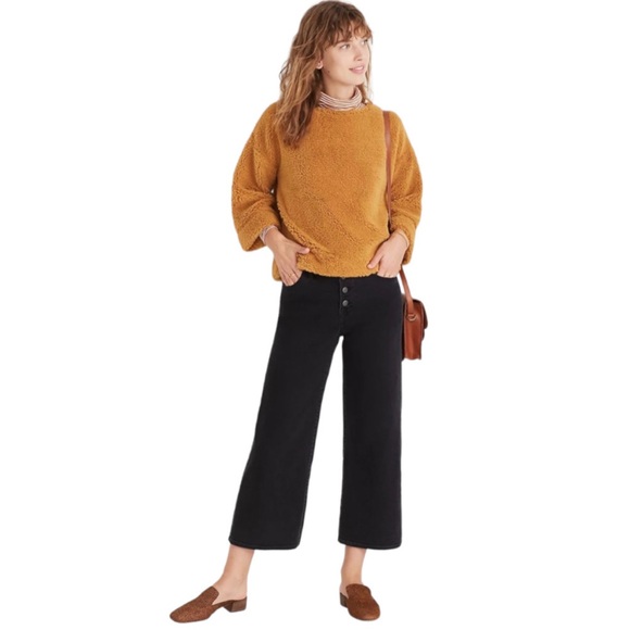 Madewell Superfurry Top, Size Large - Picture 3 of 9